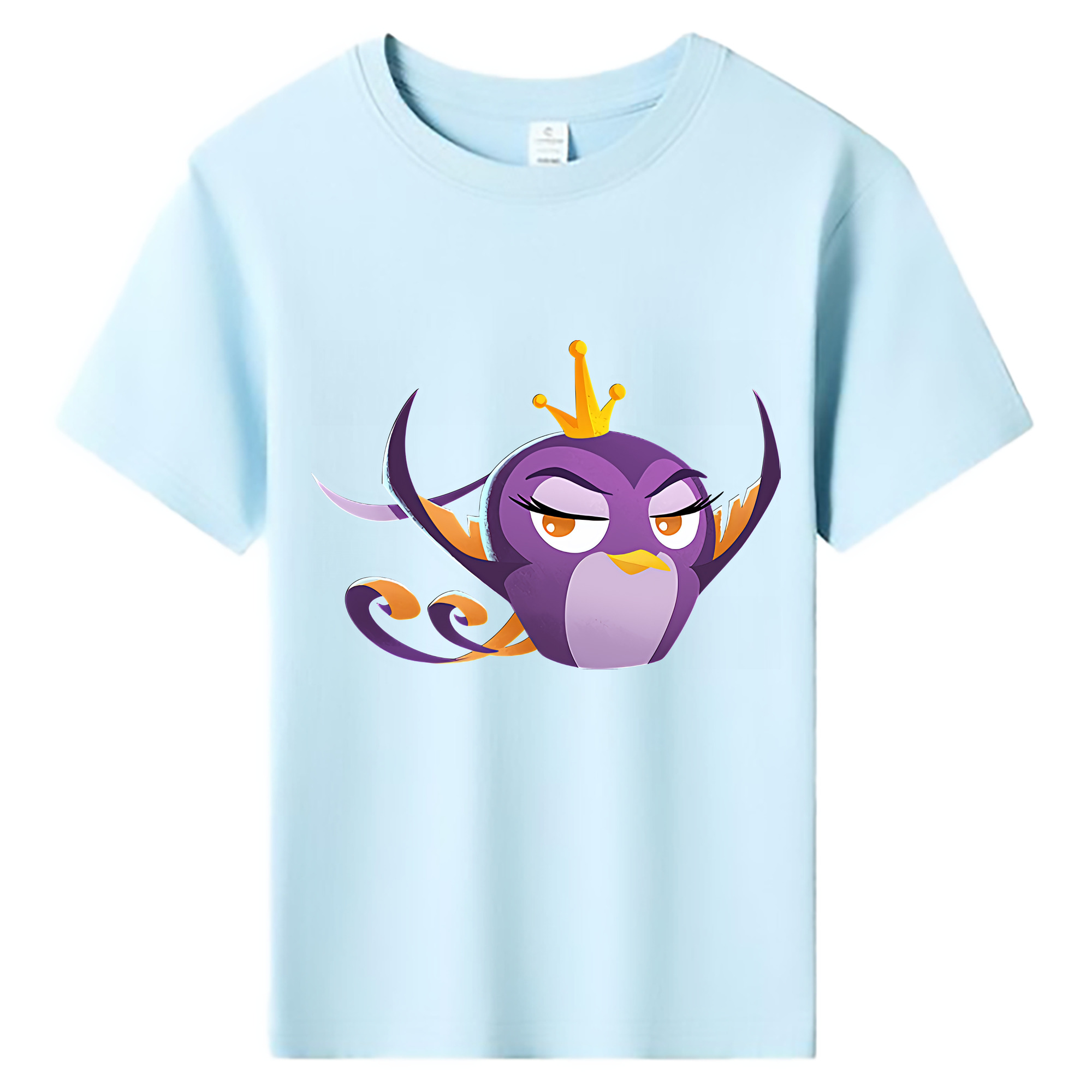 （画像用） Angry Birds アングリーバード 綿100％キッズTシャツ（フロントプリント）